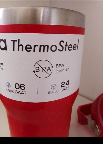 Karaca füme renkli termos matara - Görsel 9