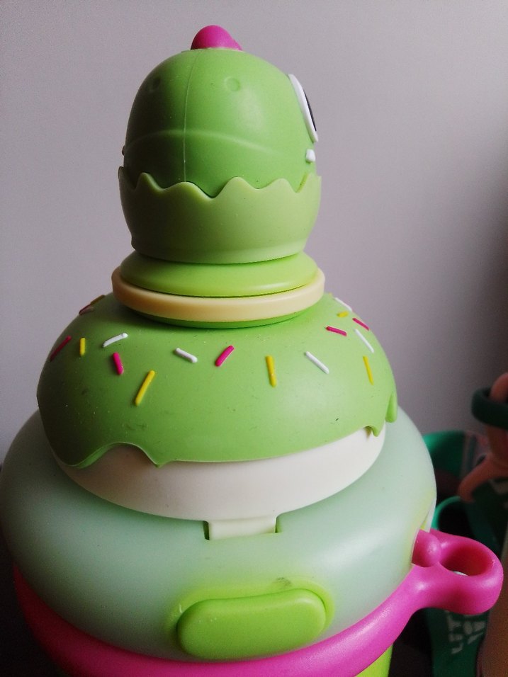 Emsan Çelik yeşil Renkli Dinozor Desenli Çocuk Termosu - Görsel 2