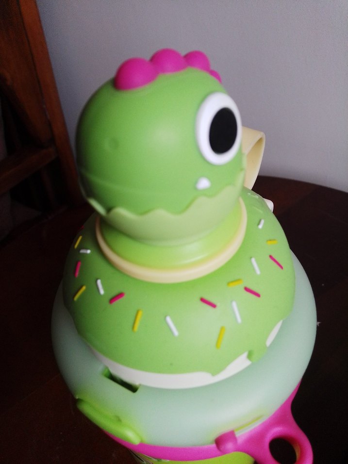 Emsan Çelik yeşil Renkli Dinozor Desenli Çocuk Termosu - Görsel 4