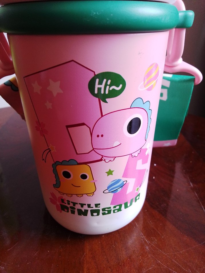 Emsan Çelik Renkli Pembe Çocuk Termosu - Görsel 5