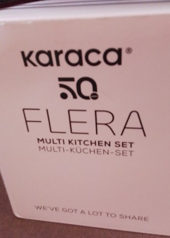 Karaca Karaca Flera Çoklu Mutfak Seti Metal Standlı