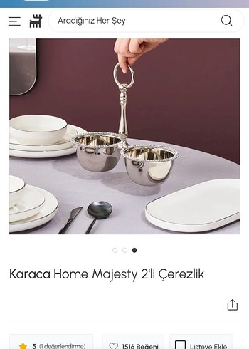 Karaca Karaca majesti çerezlik