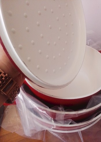 Beden Emsan red Royal 7 parça tencere seti