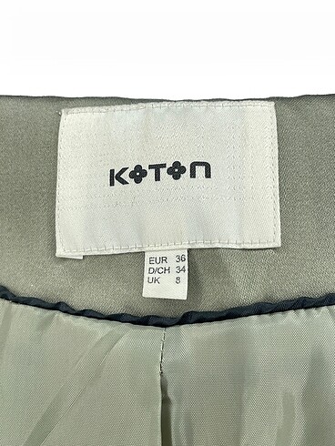 36 Beden yeşil Renk Koton Blazer %70 İndirimli.