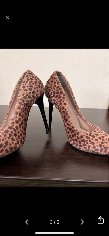 36 Beden Bambi stiletto ayakkabı
