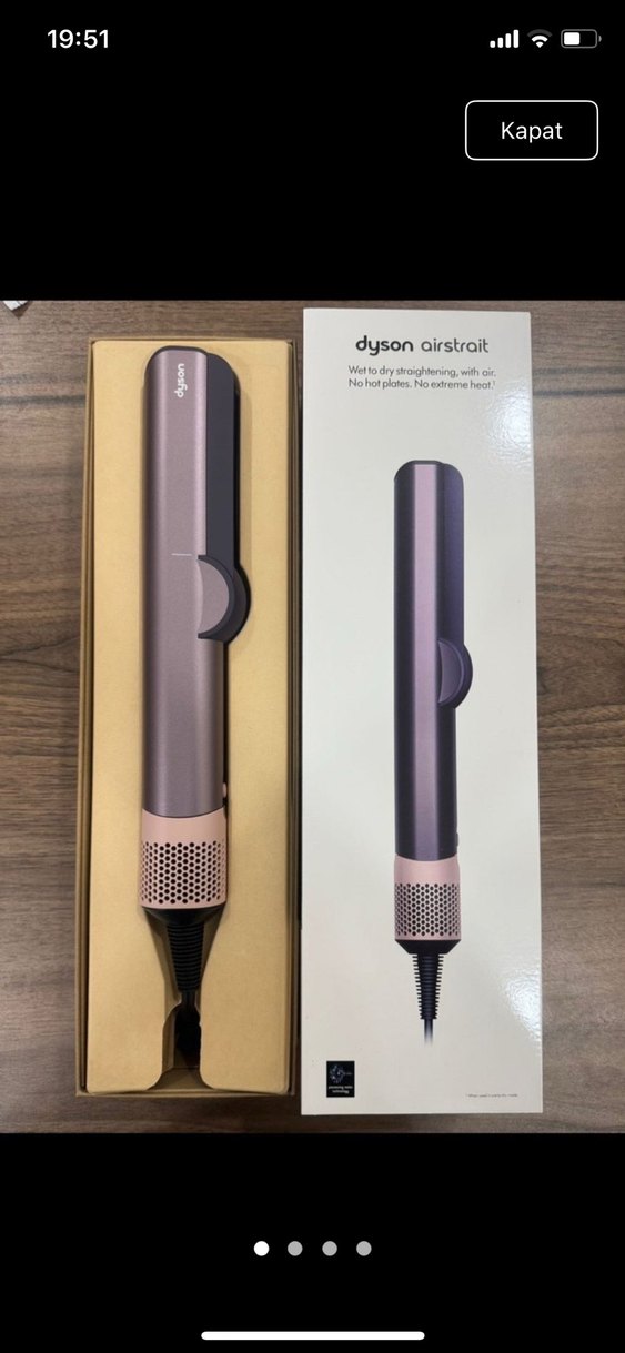 Dyson Airsrait Saç Düzleştirici - Bej Gri - Görsel 4