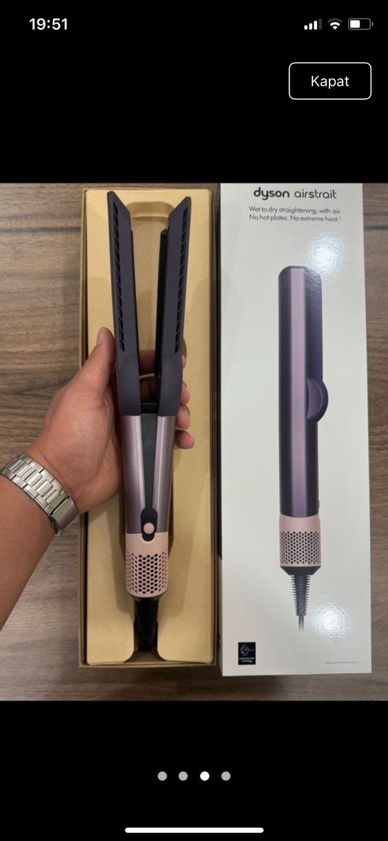 Dyson Airsrait Saç Düzleştirici - Bej Gri - Görsel 2