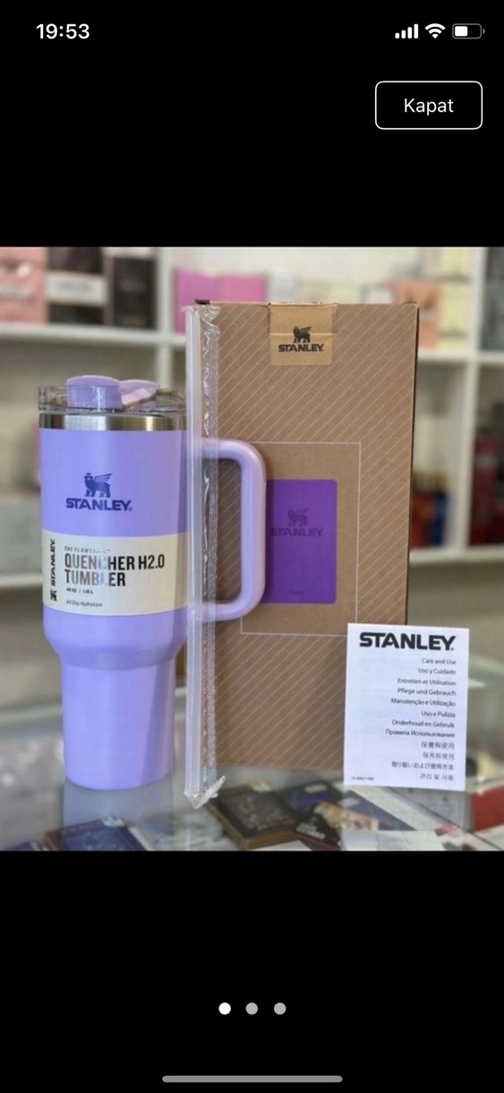 Stanley Termos pembe pastel Quencher H.2.0 termos - Görsel 3