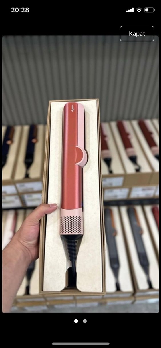 Koyu Mavi Saç Düzleştirici - Görsel 2