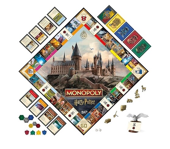 Monopoly Harry Potter Kutu Oyunu - Görsel 3