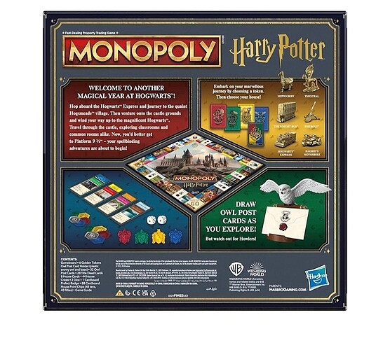 Monopoly Harry Potter Kutu Oyunu - Görsel 6