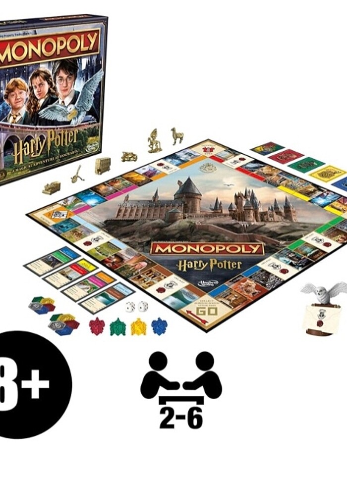 Monopoly Harry Potter Kutu Oyunu - Görsel 2
