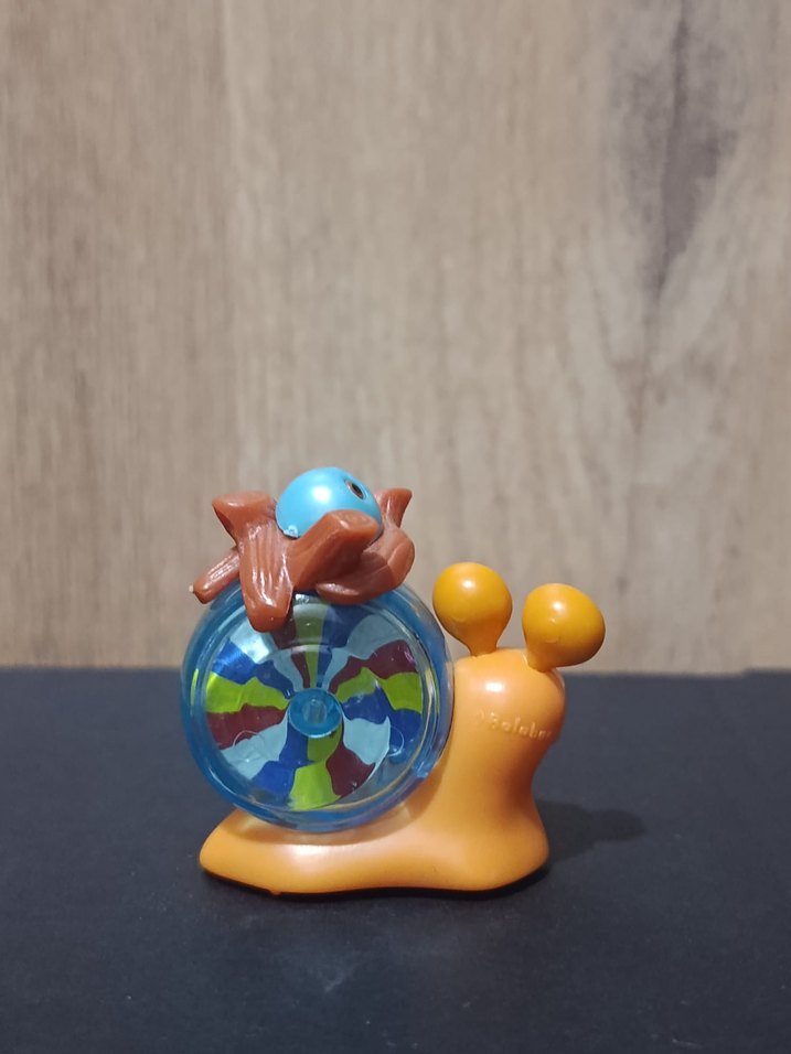 Toto Balaban Renkli Turkuaz Salyangoz Figürü - Görsel 3