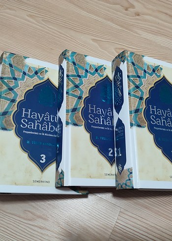 Hayâtüs Sahâbe 4 Cilt El Ezkar 2 cilt Dini Kitap Seti