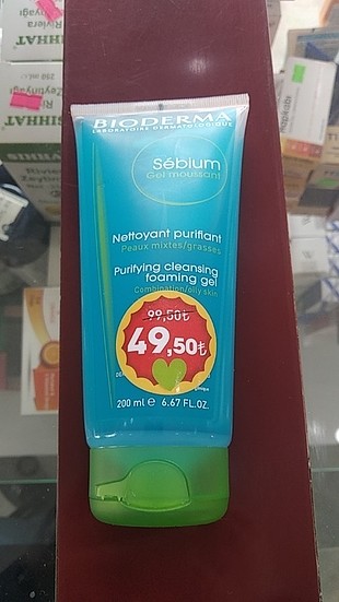 Bioderma temizleme Jeli