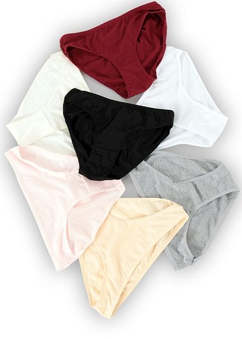 DoReMi Desenli Daily Fit 7'li Günlük Rahat Kalıp Kadın Külot - Görsel 2