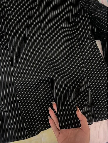 38 Beden siyah Renk MANGO BLAZER CEKET