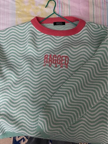 Çizgili sweatshirt