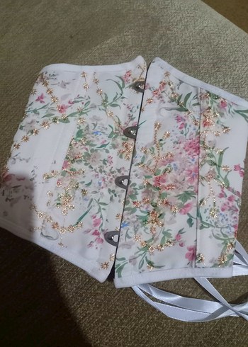 işlemeli Korse Büstiyer - Görsel 5