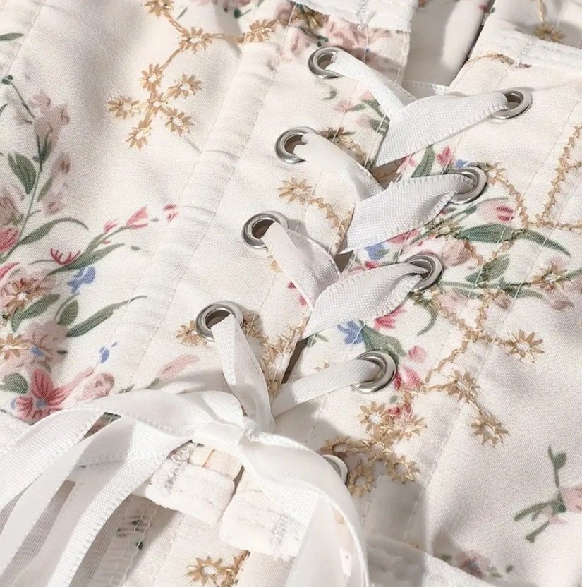 işlemeli Korse Büstiyer - Görsel 3