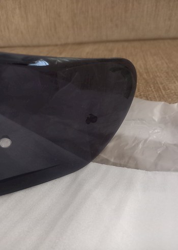 Siyah LS2 Motosiklet Kask Siperliği Vizör - Görsel 3