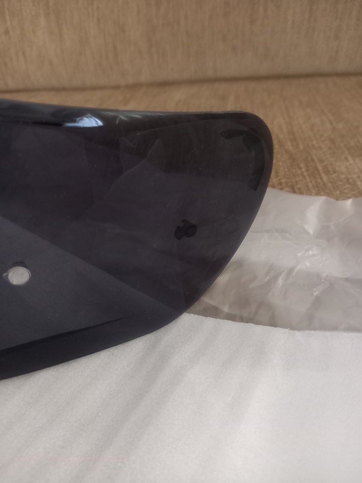 Siyah LS2 Motosiklet Kask Siperliği Vizör - Görsel 3