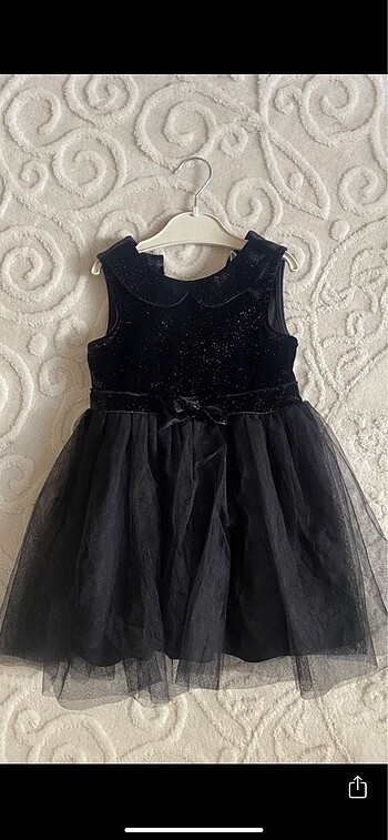 24-36 Ay Beden siyah Renk LCW elbise
