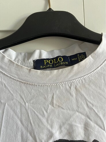 m Beden beyaz Renk RL tshirt
