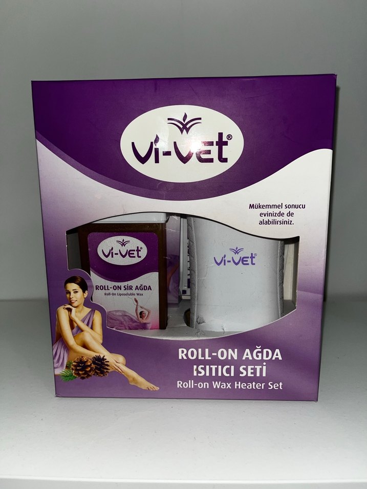 Vivet Roll-on Isıtıcılı Ağda Seti - Görsel 2