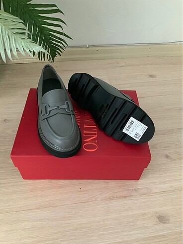 ipekyol İpekyol Gri Tokalı Kadın Loafer Ayakkabı
