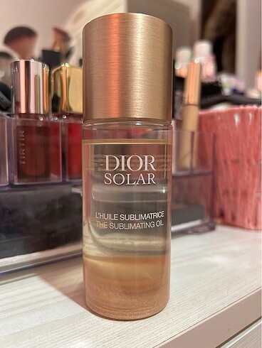 Dior solar the sublimating oil