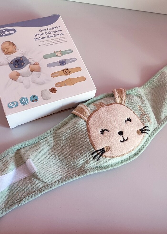 gaz giderici kiraz çekirdekli bel bantı - Görsel 3