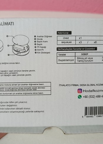 elektrikli manikür set bebekler için - Görsel 3