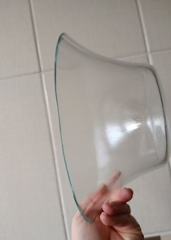 Şeffaf Cam Salata Kasesi / borcam - Görsel 3