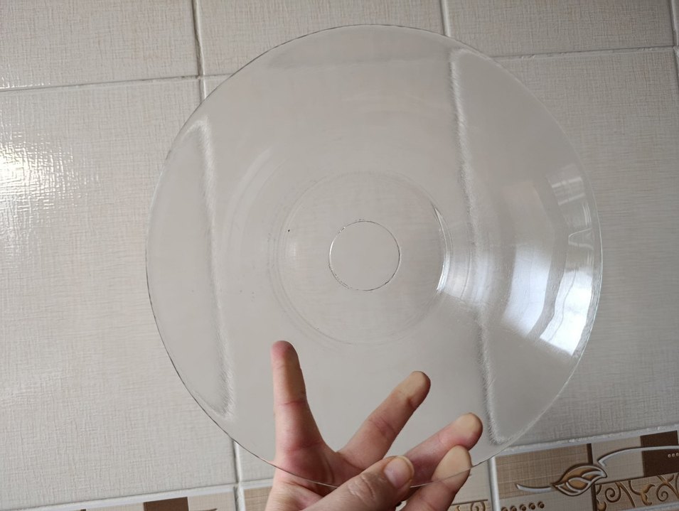 Şeffaf Cam Salata Kasesi / borcam - Görsel 2