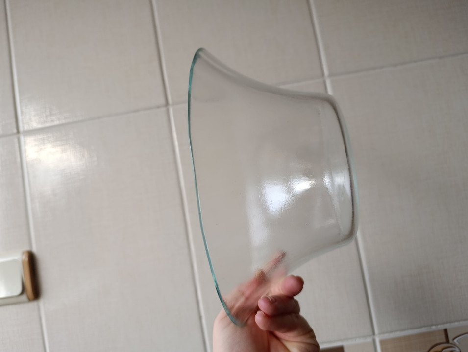 Şeffaf Cam Salata Kasesi / borcam - Görsel 3