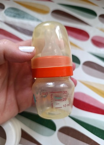 30 ml bebek biberonu ve mamajoo 6 ay biberon çerçevesi - Görsel 2