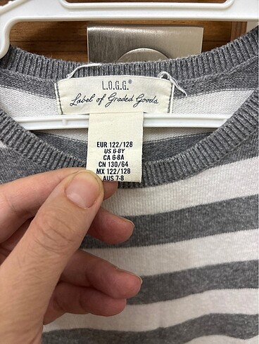 H&M Baharlık triko elbise