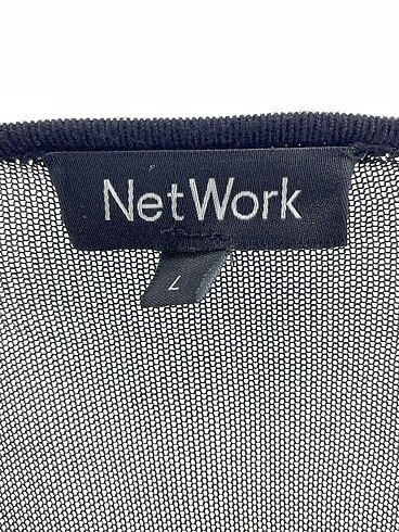 l Beden siyah Renk Network Uzun Elbise %70 İndirimli.