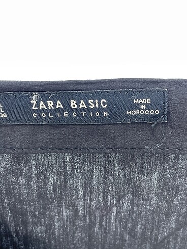 l Beden siyah Renk Zara Midi Etek %70 İndirimli.