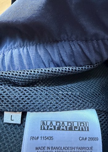 Napapijri Erkek Mavi Kapüşonlu Yağmurluk - Görsel 3