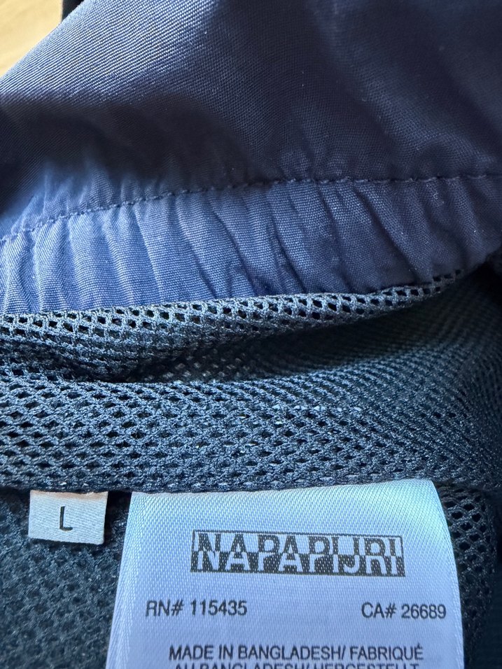 Napapijri Erkek Mavi Kapüşonlu Yağmurluk - Görsel 3