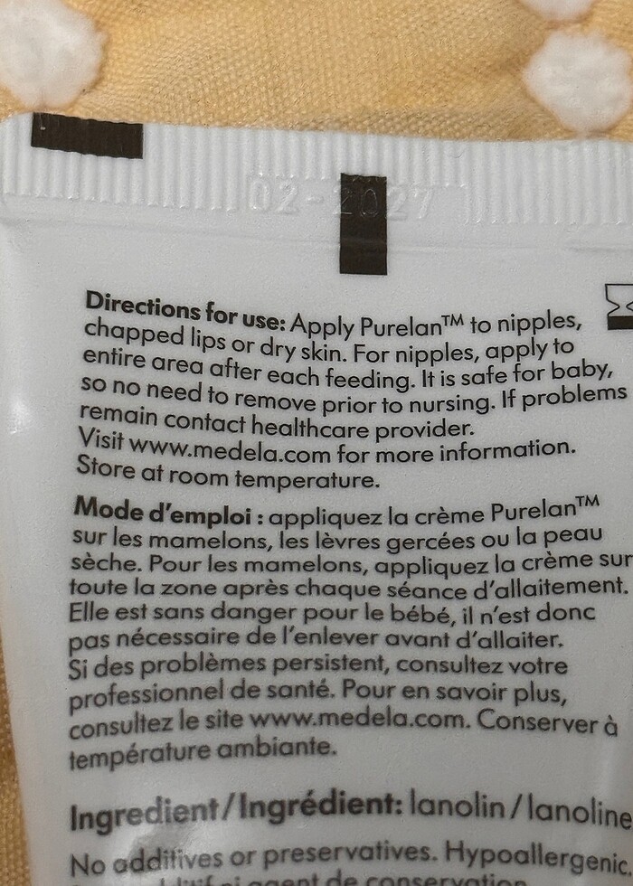 Purelan medela lanolin göğüs ucu bakım kremi - Görsel 4