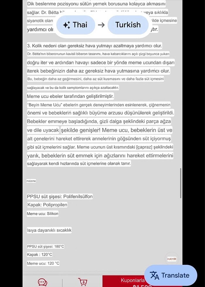 Dr betta biberon - Görsel 3