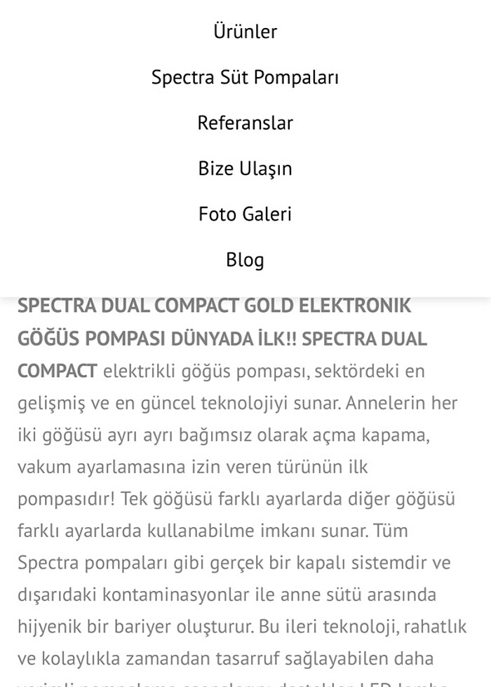 Spectra marka anne sütü pompa makinası - Görsel 4