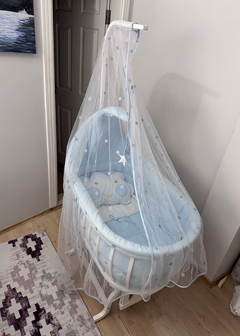Tahterevalli luna marka Bebek Beşiği ve Sepeti - Görsel 4