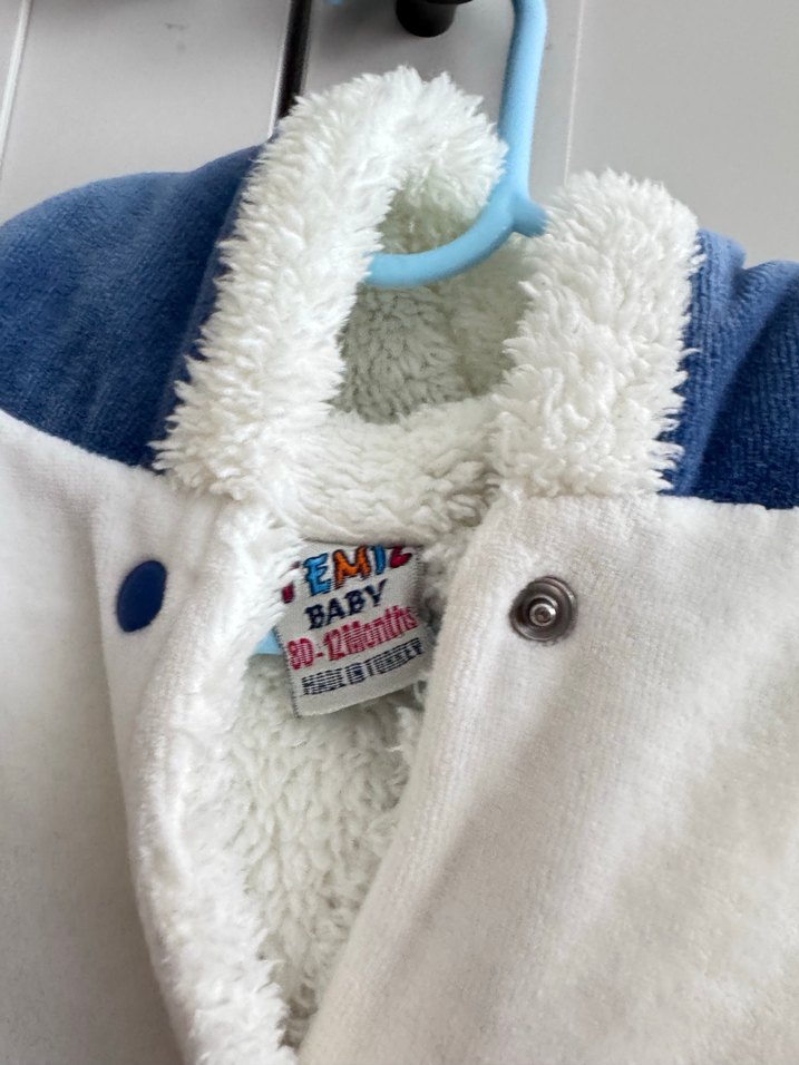 Erkek Bebek astronot tulum mont - Görsel 2