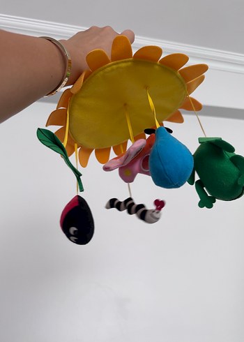 Beden Renk IKEA dönence Renkli Hayvan Figürlü Bebek Oyuncağı