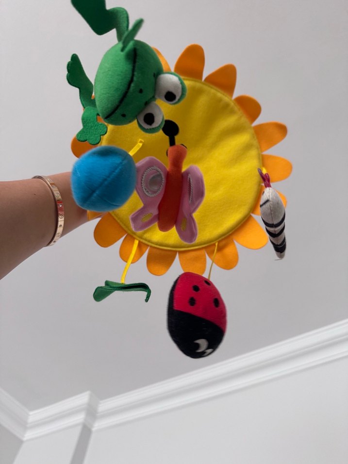 IKEA dönence Renkli Hayvan Figürlü  Bebek Oyuncağı - Görsel 2