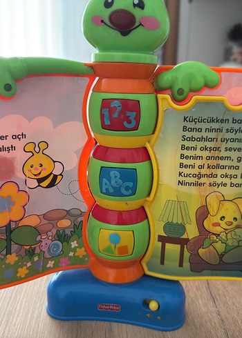  Beden Fisher price eğitici masalcı tırtıl